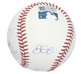 2019 New York Yankees Multi-Signed Official MLB Baseball w/Aaron Judge, C.C. Sabathia, Aaron Boone + 5 More) Fanatics