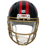 Nick Bosa Autographed San Francisco 49ers Black Rivalries Speed Full Size Helmet Beckett Witnessed