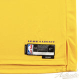 Luka Doncic Autographed Los Angeles Lakers Gold Nike Icon Edition Swingman Jersey Panini