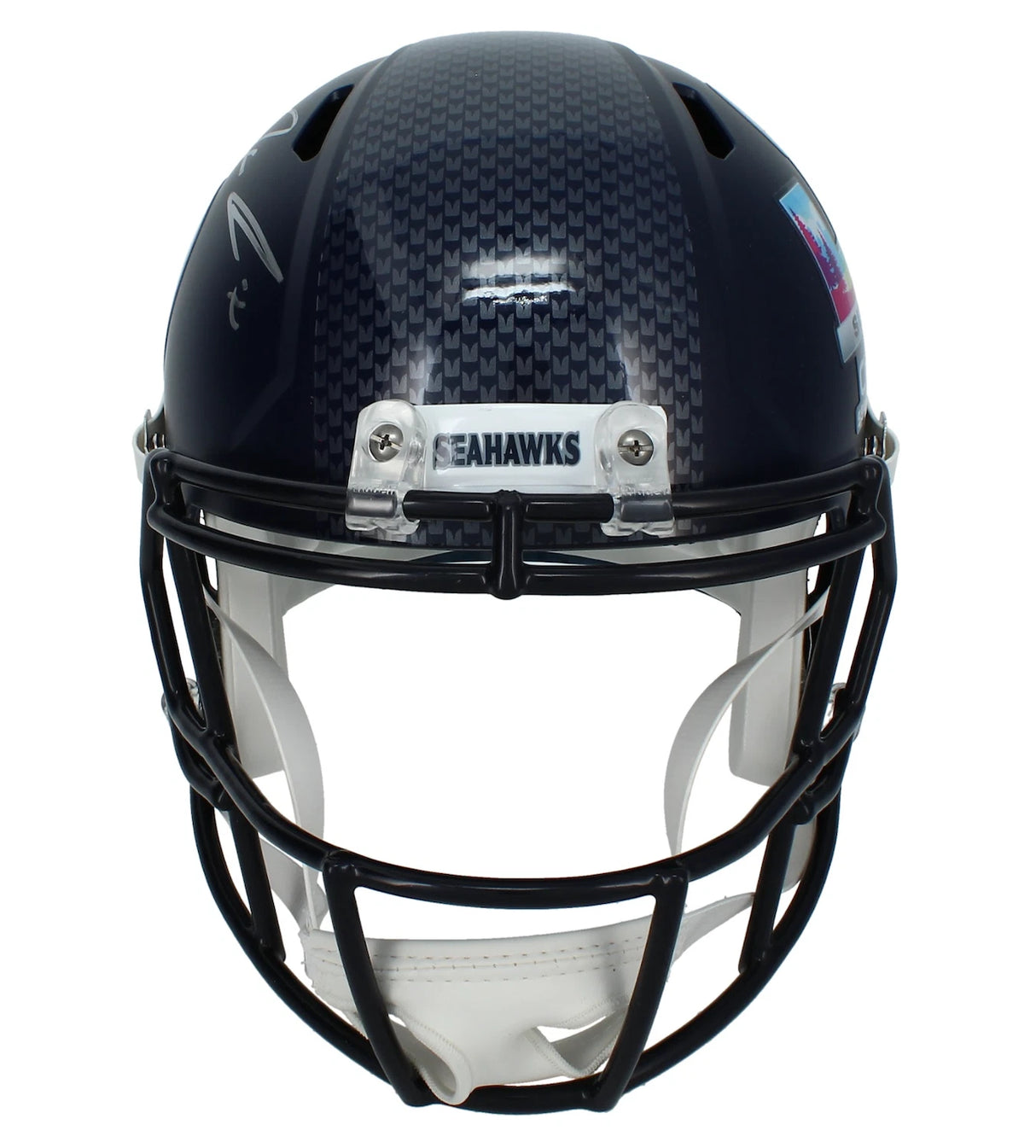 Jaxon Smith-Njigba Autographed Seattle Seahakws Super Bowl LX Champions Logo Speed Full Size Helmet Fanatics