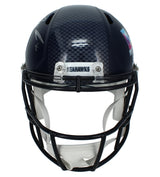 Jaxon Smith-Njigba Autographed Seattle Seahakws Super Bowl LX Champions Logo Speed Full Size Helmet Fanatics