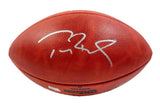 TOM BRADY / ROB GRONKOWSKI Autographed Official Duke Football FANATICS