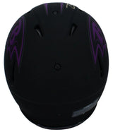 Zay Flowers Autographed Baltimore Ravens Eclipse Speed Authentic Helmet JSA Witnessed