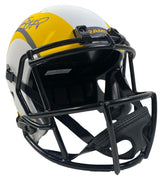 MATTHEW STAFFORD Autographed Los Angeles Rams Lunar Eclipse Full Size Helmet FANATICS