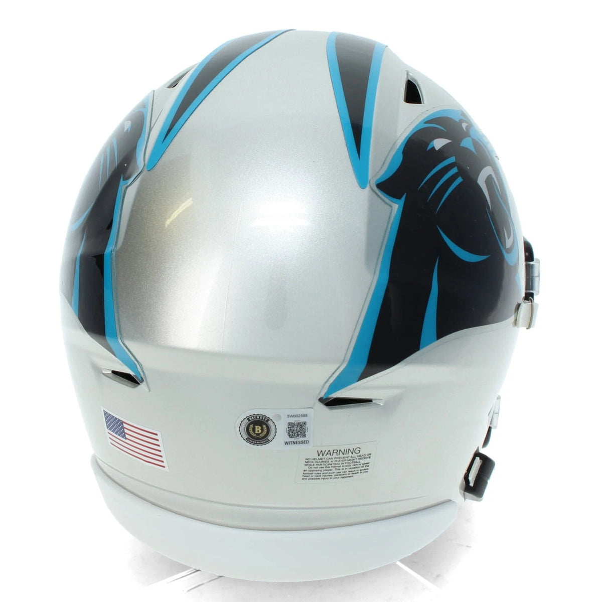 Luke Kuechly Autographed Carolina Panthers Speedflex Midi Helmet Beckett Witnessed