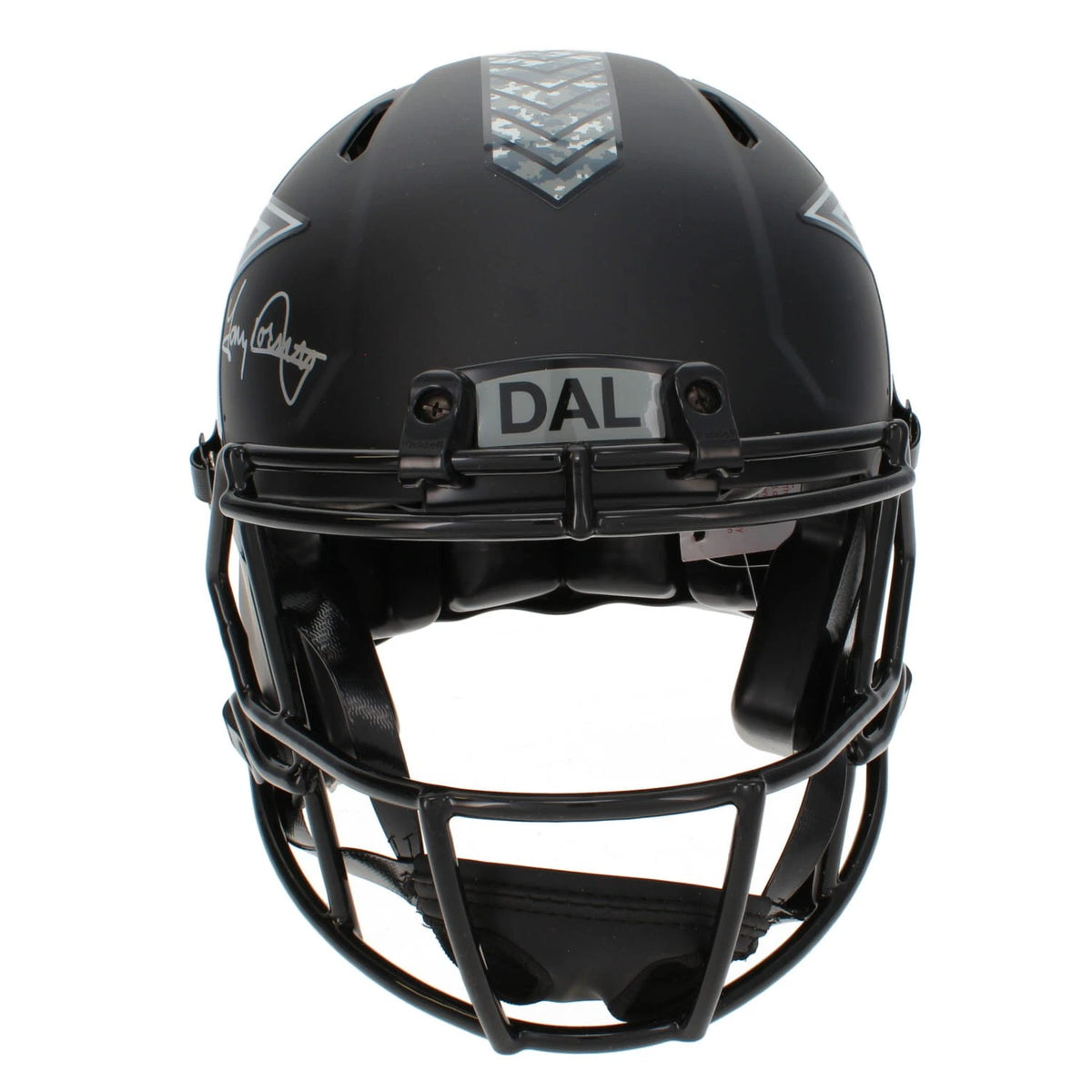 Tony Dorsett Autographed Dallas Cowboys 2026 Salute to Service Speed Authentic Helmet Beckett Witnessed