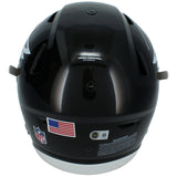 Makai Lemon Autographed Philadelphia Eagles Black 2022 Alternate Speedflex Authentic Helmet Beckett Witnessed