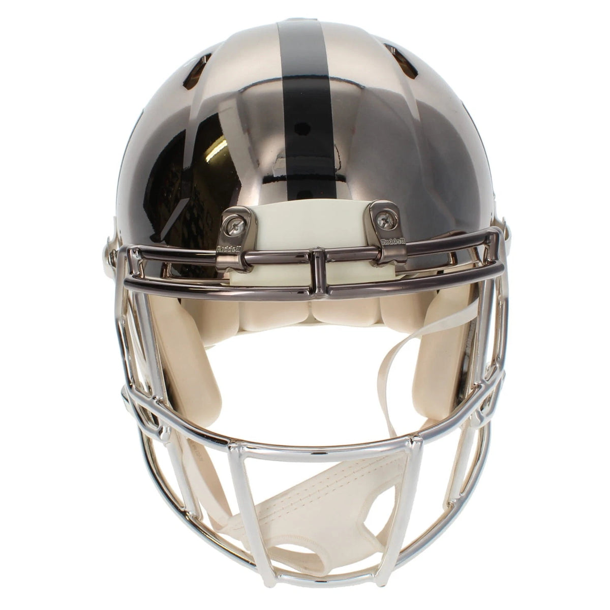 Ashton Jeanty Autographed Las Vegas Raiders Custom Spectra Chrome Speed Authentic Helmet Beckett Witnessed