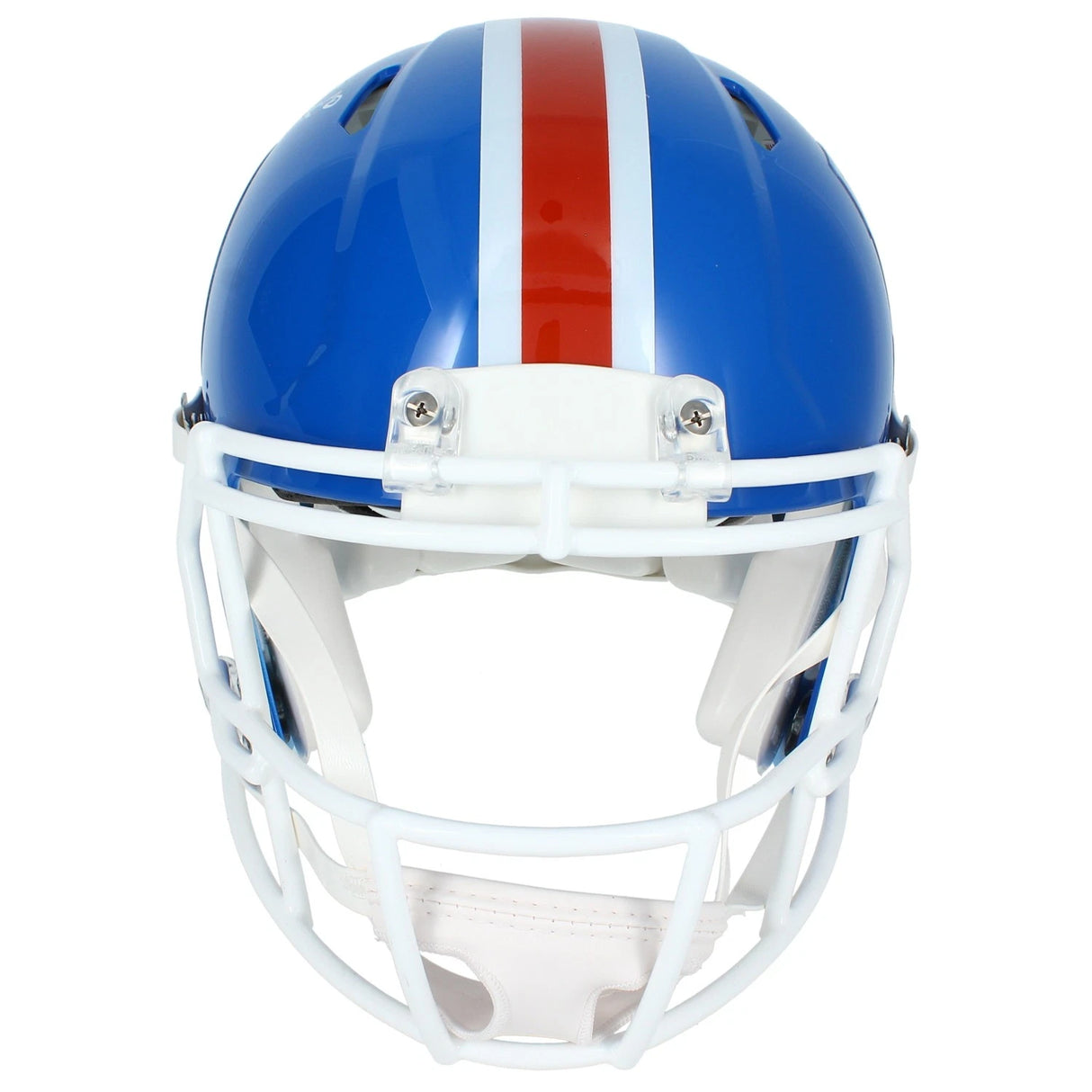 Bo Nix Autographed Denver Broncos 1975-96 Throwback Speed Authentic Helmet Beckett Witnessed
