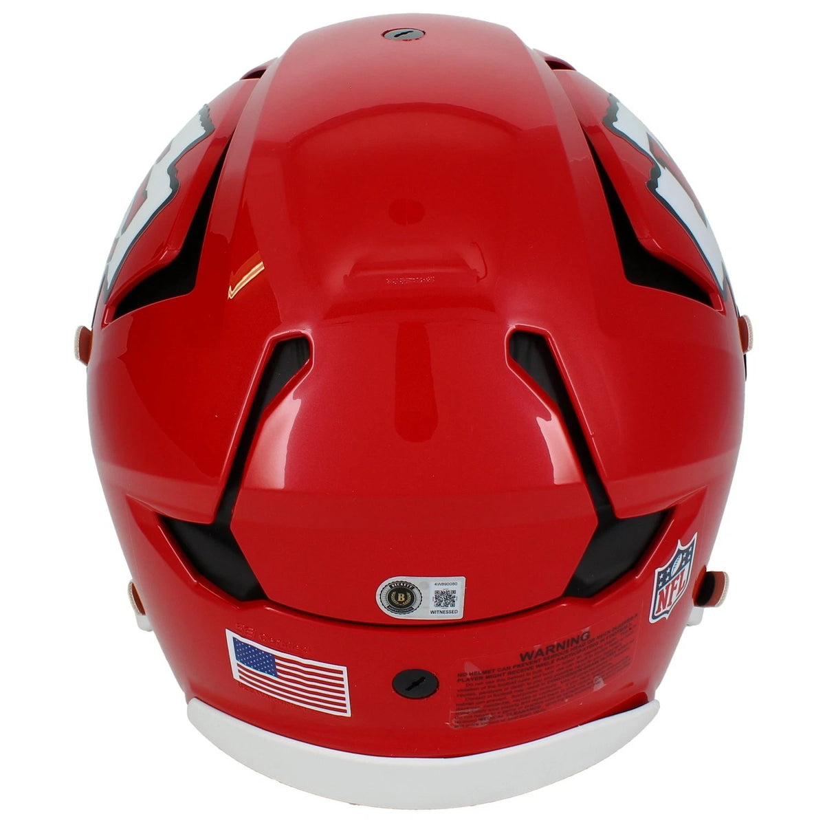 Patrick Mahomes Autographed Kansas City Chiefs Axiom Authentic Helmet Beckett Witnessed