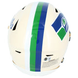Jadarian Price Autographed Seattle Seahawks Green RETRO Speedflex Authentic Helmet Beckett Witnessed