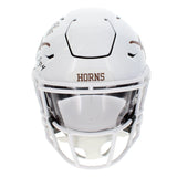 Roy Williams/Limas Sweed Dual Autographed Texas Longhorns Speedflex Midi Helmet GTSM Witnessed