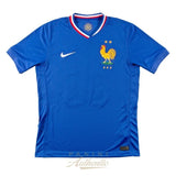 Kylian Mbappe Autographed 2024 France National Team Royal Blue Home Replica Jersey Panini