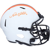 NICK CHUBB Autographed Cleveland Browns Lunar Eclipse Full Size Helmet FANATICS