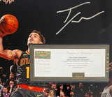 TRAE YOUNG Autographed Atlanta Hawks "Clean Look" 16" x 20" Photograph PANINI Limited Edition of 111