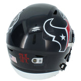 Andre Johnson Autographed Houston Texans Speedflex MIDI Helmet Beckett Witnessed