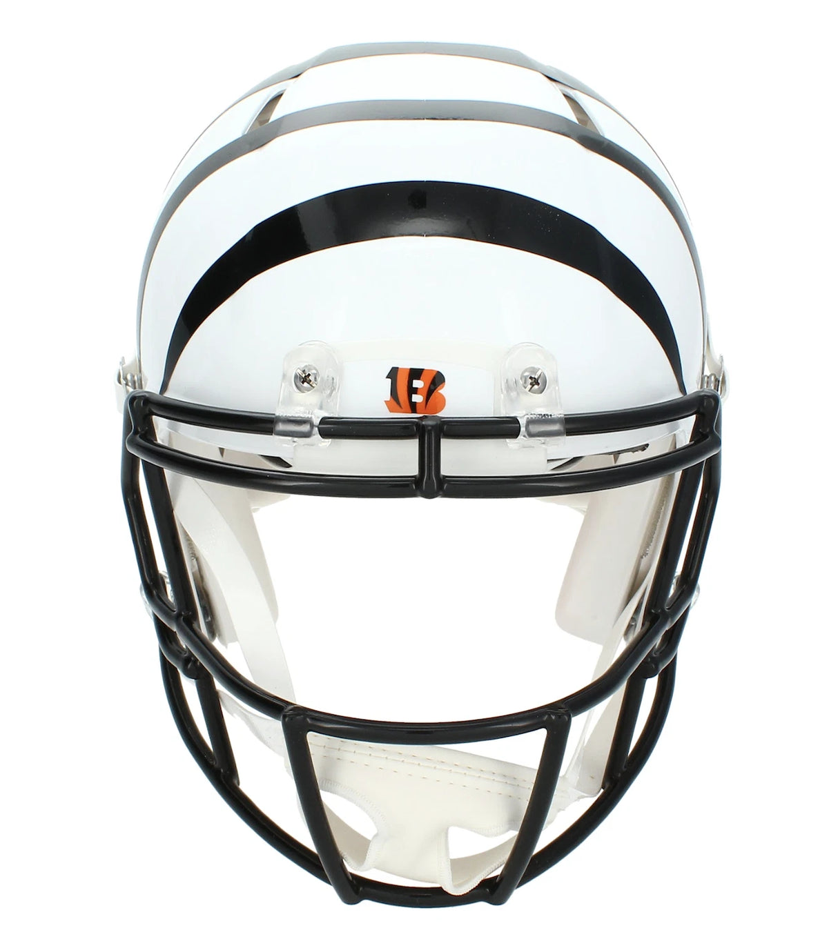 Chase Brown Autographed Cincinnati Bengals 2022 White Alternate Speed Authentic Helmet Beckett Witnessed