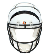 Chase Brown Autographed Cincinnati Bengals 2022 White Alternate Speed Authentic Helmet Beckett Witnessed