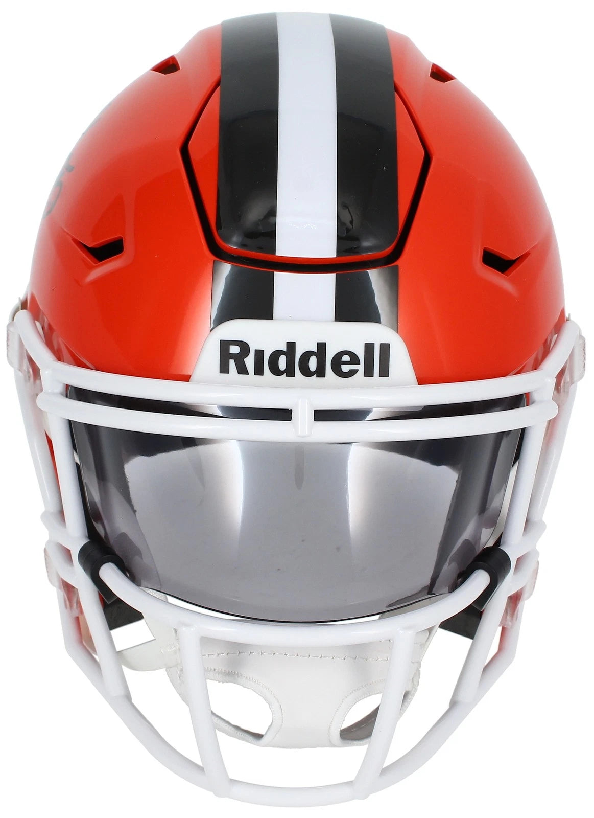 Myles Garrett Autographed Cleveland Browns Speedflex Midi Helmet Beckett Witnessed