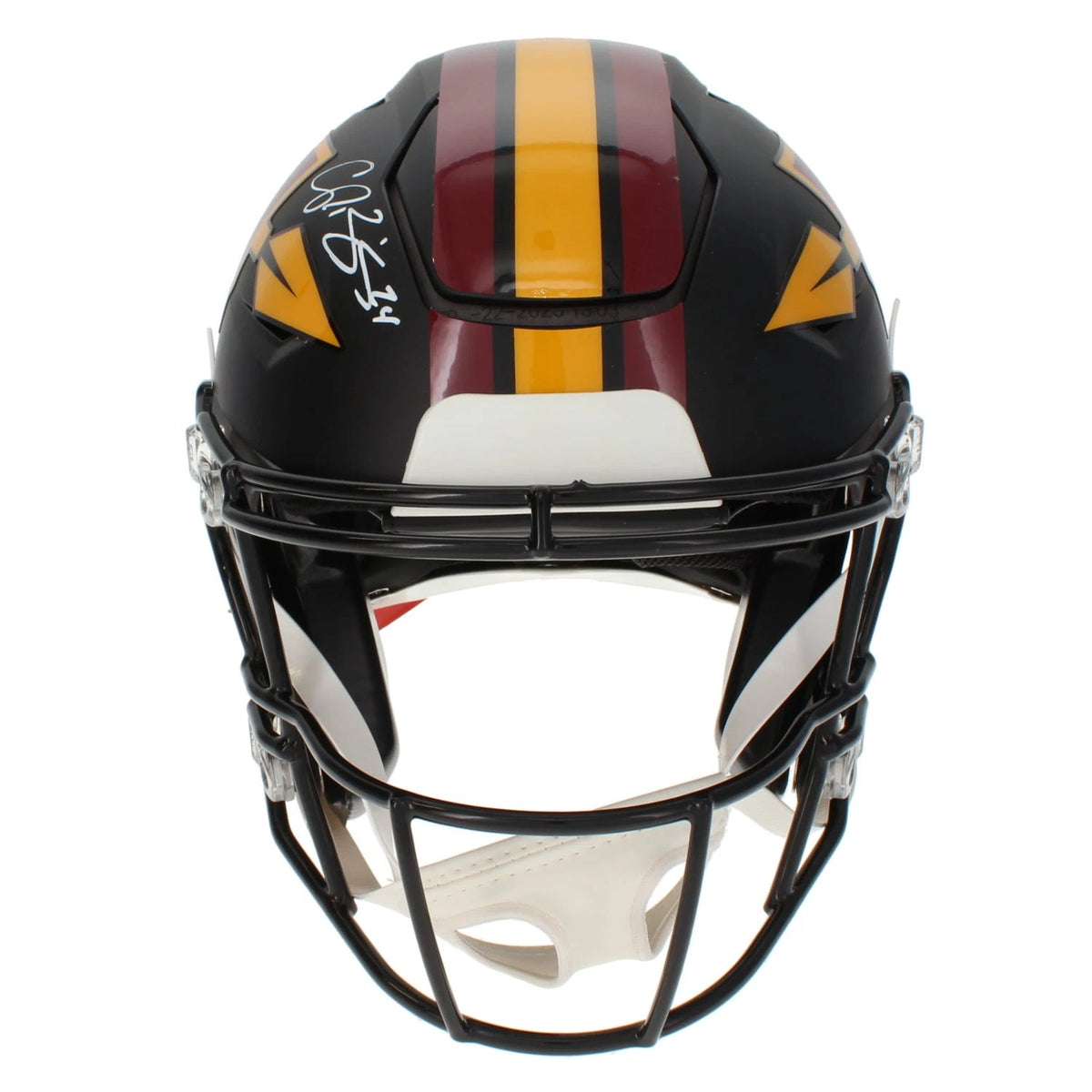 Champ Bailey Autographed Washington Commanders 2026 Black Alternate Speedflex Authentic Helmet Beckett Witnessed