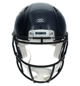 Rashid Shaheed Autographed (in Silver) Seattle Seahawks Speed Authentic Helmet Beckett Witnessed