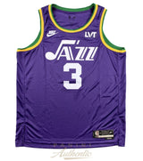Keyonte George Autographed Utah Jazz Purple Nike Hardwood Classics Swingman Jersey Panini