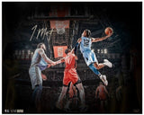 JA MORANT Autographed Memphis Grizzlies "Baseline Jam" 16" x 20" Photograph PANINI LE 112