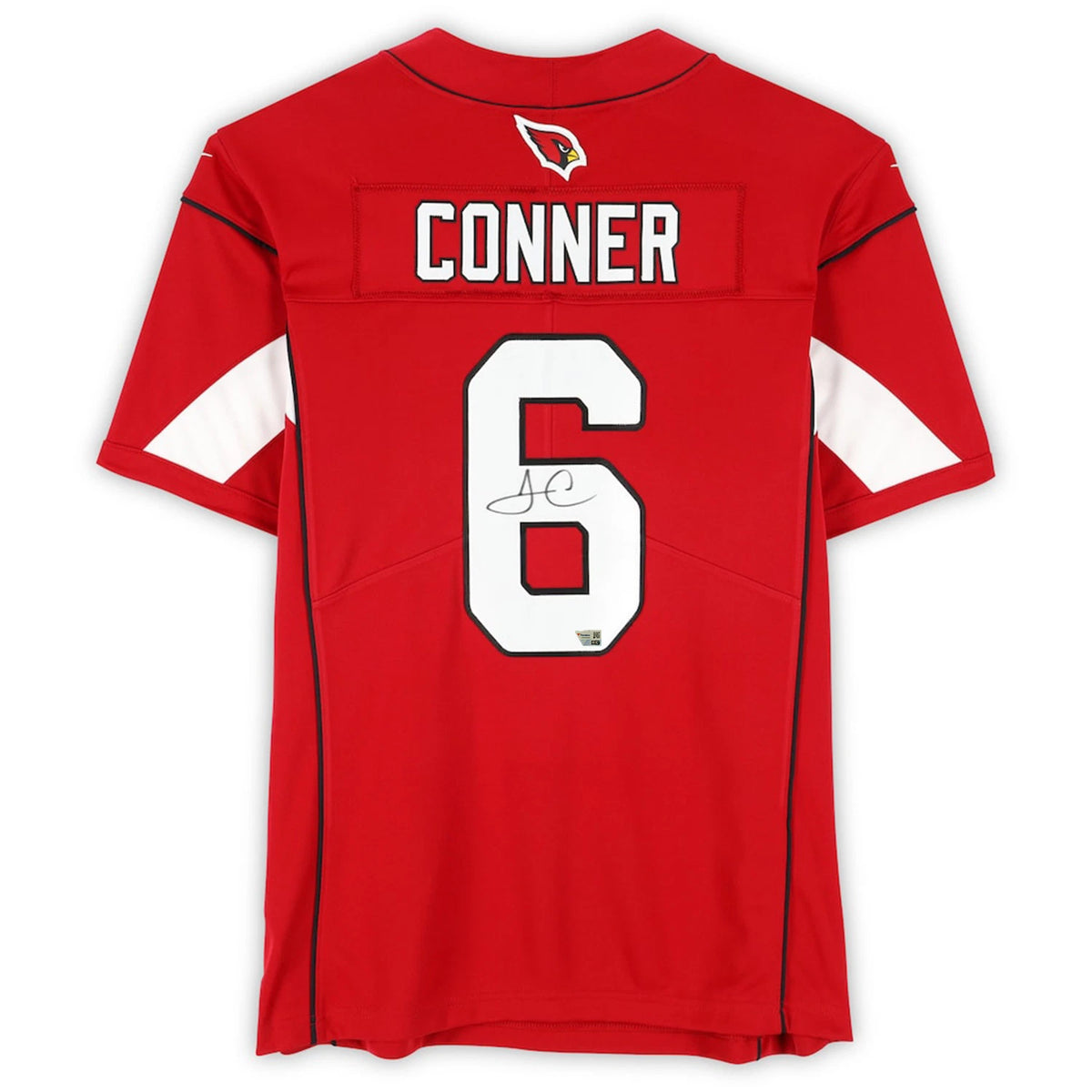 James Connor Autographed Arizona Cardinals Red Nike Limited Jersey Fanatics