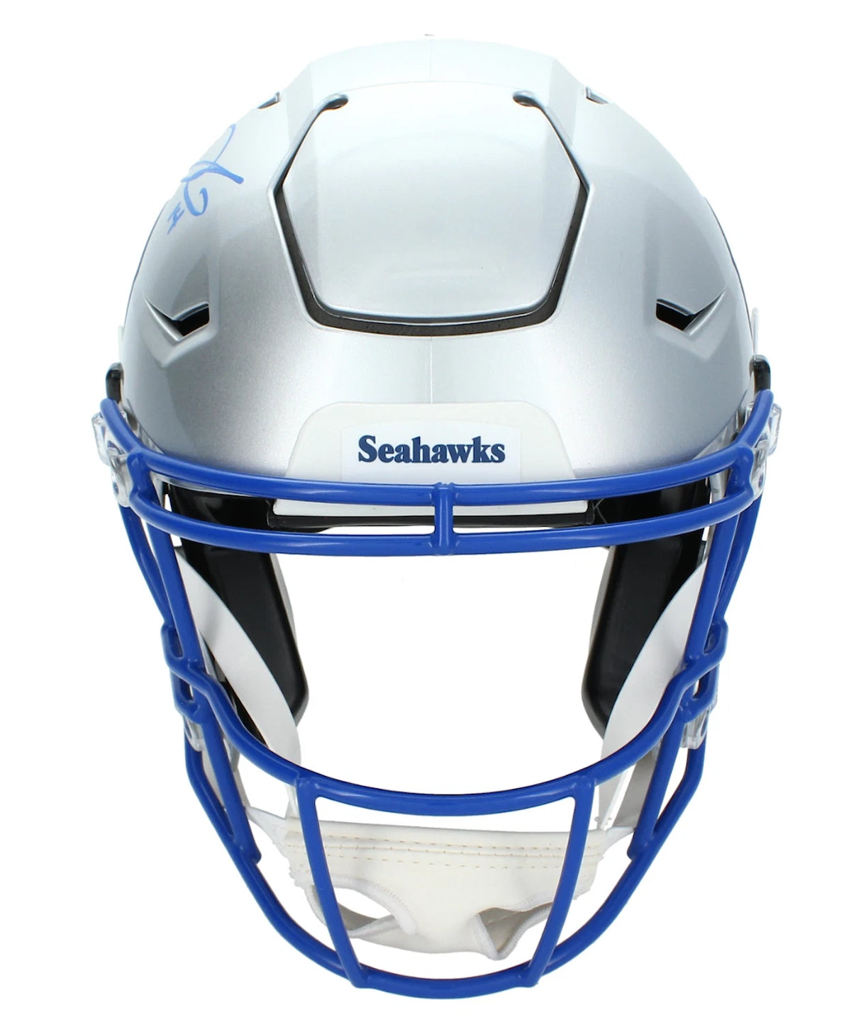 Sam Darnold Autographed Seattle Seahawks 1983-01 Throwback Speedflex Authentic Helmet Beckett Witnessed