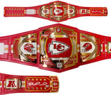 Patrick Mahomes Autographed Kansas City Chiefs Championship Belt Beckett Witnessed