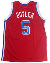 Caron Butler Autographed #5 Red Los Angeles Custom Jersey PSA/DNA