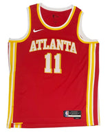 Trae Young Autographed/Inscribed "ICE TRAE" Atlanta Hawks Nike Red Icon Edition Swingman Jersey Fanatics