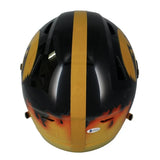 George Kittle Autographed Iowa Hawkeyes Custom Drip Speedflex Authentic Helmet Beckett Witnessed
