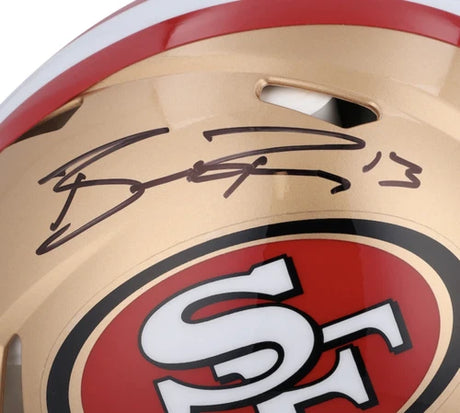 Brock Purdy Autographed San Francisco 49ers Speed Authentic Helmet Fanatics