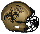 Rashid Shaheed Autographed New Orleans Saints RAVE Speed Authentic Helmet Beckett Witnessed