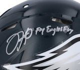 Jalen Hurts Autographed/Inscribed "Fly Eagles Fly" Philadelphia Eagles Speed Authentic Helmet Fanatics