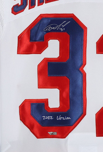 IGOR SHESHTERKIN Autographed/Inscribed "22 VEZINA" New York Rangers White Adidas Authentic Jersey FANATICS