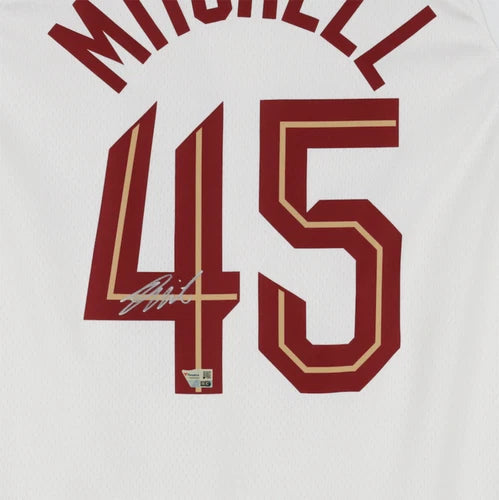 Donovan Mitchell Autographed Cleveland Cavaliers White Nike 2022-2023 Association Edition Swingman Jersey Fanatics