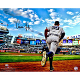 Aaron Judge Autographed 16" x 20" "Running Out of Dugout" Photograph Fanatics
