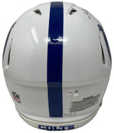 Anthony Richardson Autographed/Inscribed "2023 #4 PICK, FOR THE SHOE" Indianapolis Colts Speed Authentic Helmet LE 3/23 Fanatics