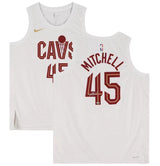 Donovan Mitchell Autographed Cleveland Cavaliers White Nike 2022-2023 Association Edition Swingman Jersey Fanatics