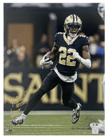 Rashid Shaheed Autographed/Inscribed "GEAUX SAINTS" New Orleans Saints Running 16"x20" Photograph Beckett Witnessed