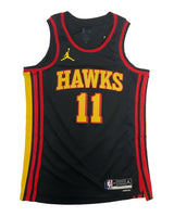 Trae Young Autographed/Inscribed "ICE TRAE" Atlanta Hawks Nike Black Statement Edition Swingman Jersey Fanatics