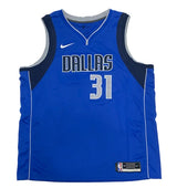Klay Thompson Autographed Dallas Mavericks Nike Royal Blue Icon Edition Swingman Jersey Fanatics