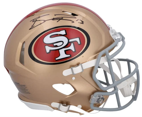 Brock Purdy Autographed San Francisco 49ers Speed Authentic Helmet Fanatics
