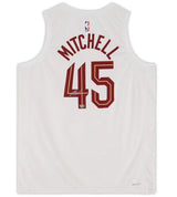 Donovan Mitchell Autographed Cleveland Cavaliers White Nike 2022-2023 Association Edition Swingman Jersey Fanatics