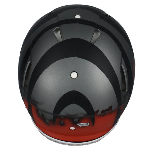 Joe Burrow Autographed Cincinnati Bengals Custom Flash Drip Speed Authentic Helmet Fanatics