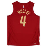 Evan Mobley Autographed Cleveland Cavaliers Nike Red 2022-2023 Icon Swingman Jersey Fanatics