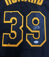Dwight Howard Autographed #39 Black Custom Jersey JSA Witnessed