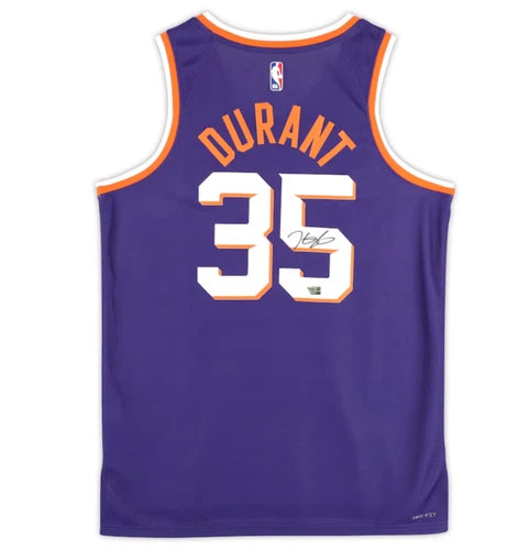 Kevin Durant Autographed Phoenix Suns Nike Purple 2023-24 Icon Edition Swingman Jersey Fanatics